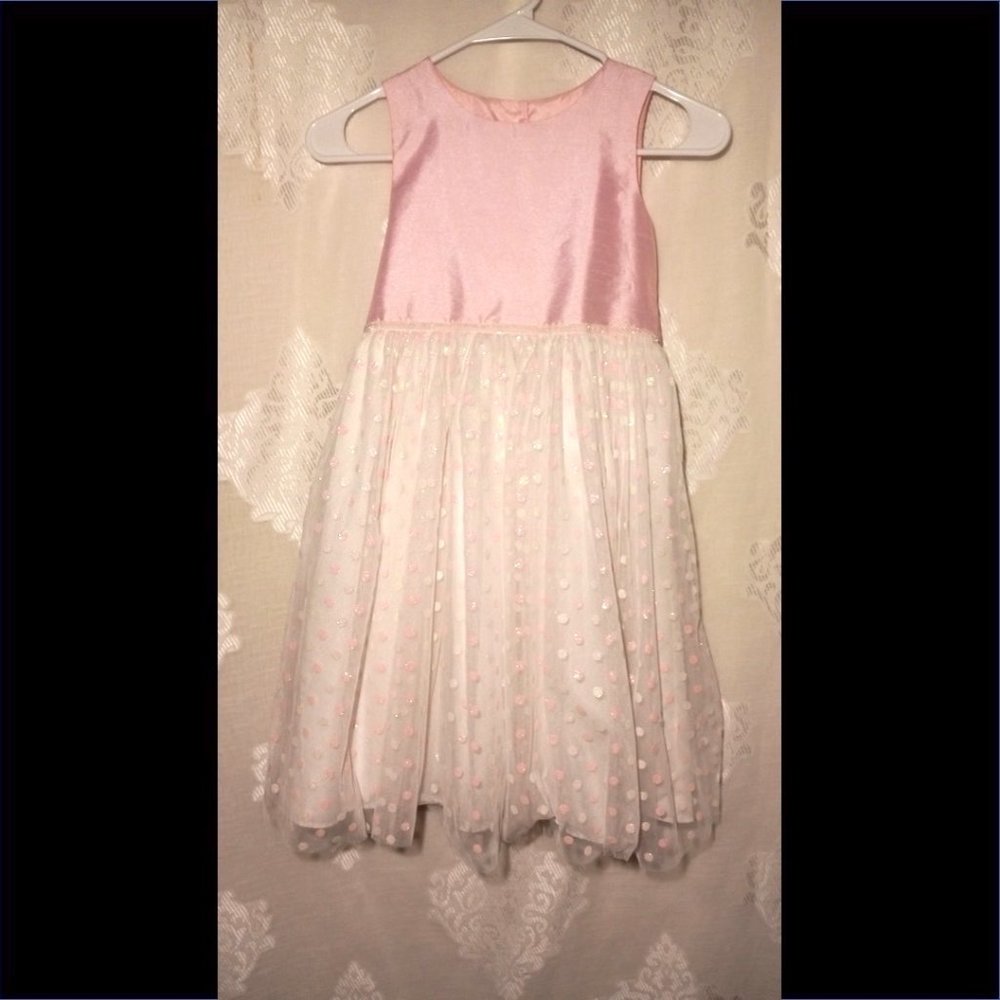 Special Occasions,Size: 7,Pink & White Dress